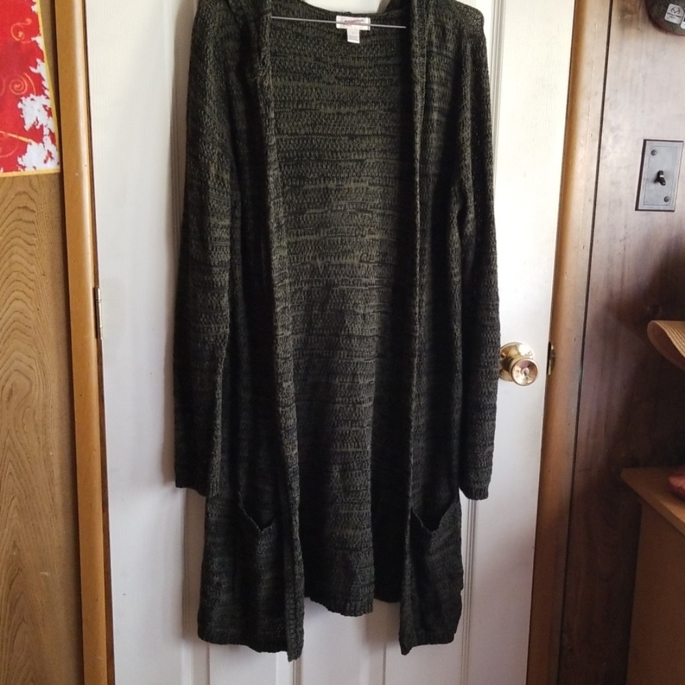 Charcoal cardigan